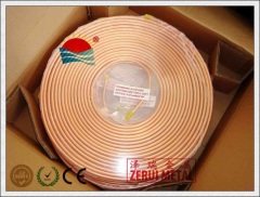 Copper Pancake Coil Tube conform to EN 12735-1 standard