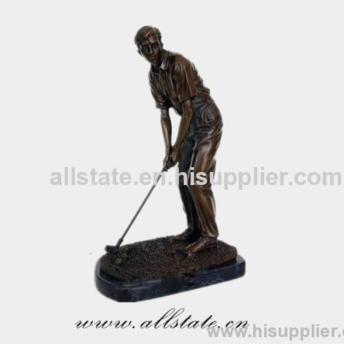 Casting bronze figure sculpture