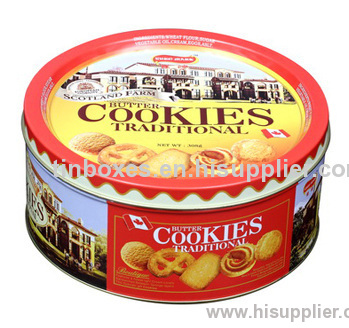 biscuit tin packaging