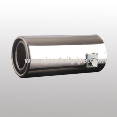 Auto exhaust tail pipe, universal tail throat