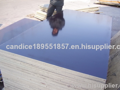 waterproof hot press film faced plywood for sale