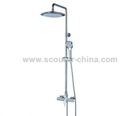 Wall Mounted Exposed Shower Faucet 500000 life cycles without leakage