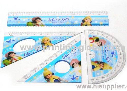 PVC Student Ruler Heat Transfer Printing Foil