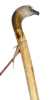 Eagle Shape Top Carved Wood Walking Stick