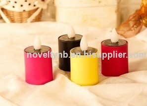 led solar candle light