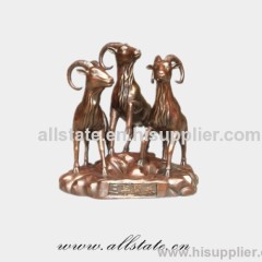 Exquisite Bronze Animal Sculpture