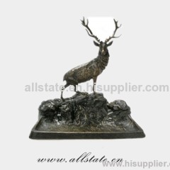 Exquisite Bronze Animal Sculpture