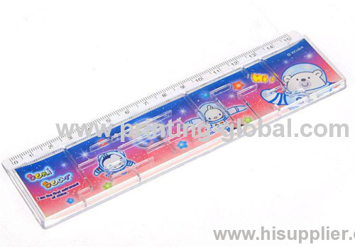 Plastic Ruler Plastic Stationery Thermal Transfer Printing Foil