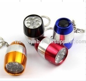 egg led flashlight key chain