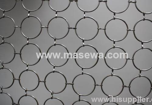 hoop grid mesh decorative mesh curtain screen