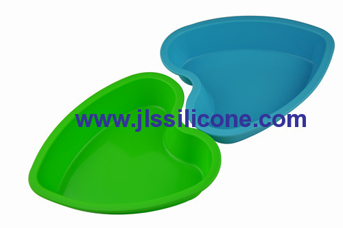 big sweet heart silicone bakeware moulds cake bake pan