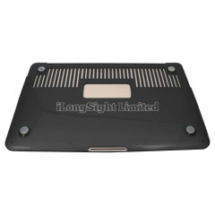 Straight line groove design Crystal Polycarbonate Plastic Protector Shell For 11-inch Macbook Air - Black