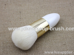 Exquisite Portable Cosmetic Powder Brush with Pointed handle