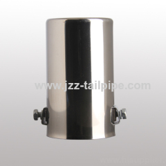 Medium size stainless steel car tail throat