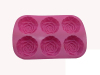 Silicone Cake Mold with Flower Design