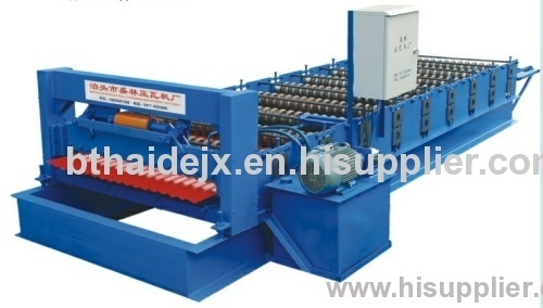 Type-850 corrugated roll forming machine