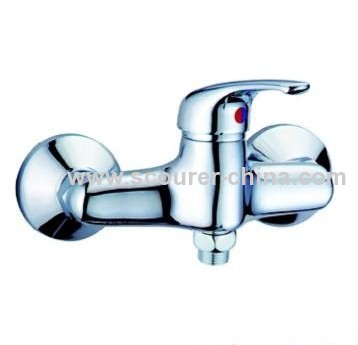 Safety Wall Mounted Exposed Shower Faucet