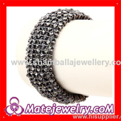 new 2013 Wrap pave Crystal Stretch Bracelet ninghuiarts