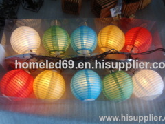 White paper Lantern string light