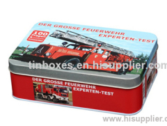 Tea tin box F03037