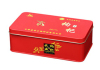 Tea tin box rectangular