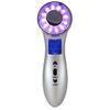 Handheld Facial Massager / Ultrasonic Skin Care Machine With Blue Red Light