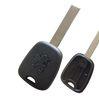 Peugeot Car Key Blanks Transponder Key Shell With 407 Key Blade / Key Case