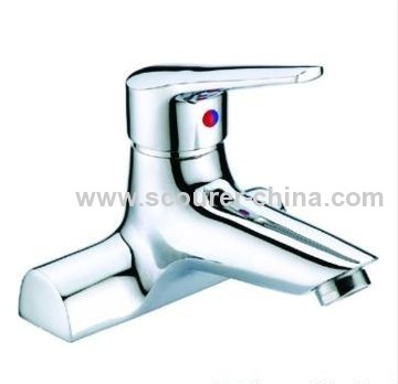 Single Lever 2 Hole Basin Faucet chrome plated finished