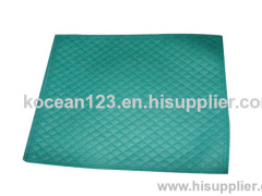 Household nonwoven cleaning wipes