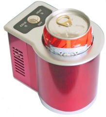 Car use mini 12V cooler and warmer for 1 can coca cola