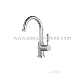 Chrome plated finished Waterfall Faucet Kitchen Mixer