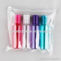 4X100ml Plastic Cosmetic Refillable Bottle Lotion Bottle