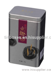 Air-tight tea tin box