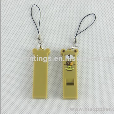 Hot stamping foil for plastic whistle