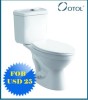 OT-6060 ceramicSanitaryWashdown two piece toilet