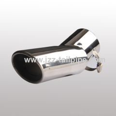 Oval air outlet auto exhaust tip for Land Rover Range Rover
