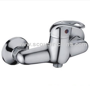 Wall Mounted Exposed Shower Faucet 1 pc of fittings pack