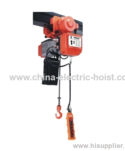 electric chain hoist with electric trolley wire rope hoist trolley