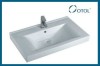 OT-2006 bathroom ceramic cabinet basin