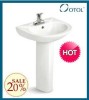 Bathroom wash basin 404 Pedestal Basin