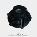 Corrosion resistant rubber impeller