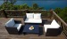 Traditional rattan sofa sets with different woven styles