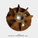 Abrasion resistant and high quality impeller