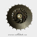 Abrasion resistant and high quality impeller