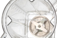 10 speed press-button with 1500ml thick glass jar Blender