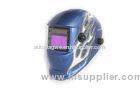 Full head Solar Welding Helmet blue with led light