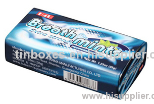 Flip top mint tin box F03001