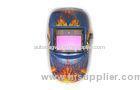 Plastic Battery Powered Welding Helmet , auto shade with LED