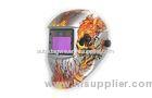 LED Light Tig Welding Helmet , custom painted welding helmets