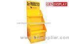 3 Tray Corrugated Candy Display Stands , Fancy 4C / 1C Full Color